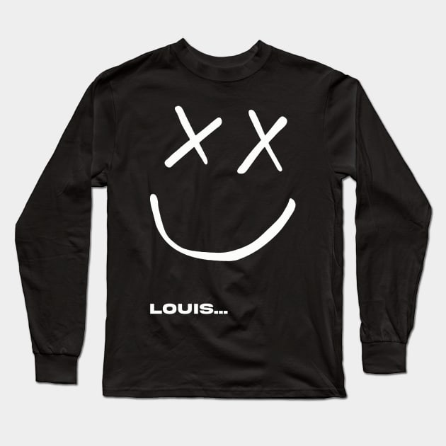 Smiling Louis Long Sleeve T-Shirt by Itulah Cinta